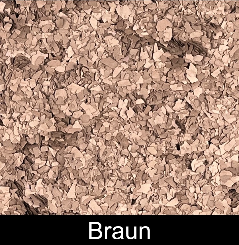 Farbchips Braun