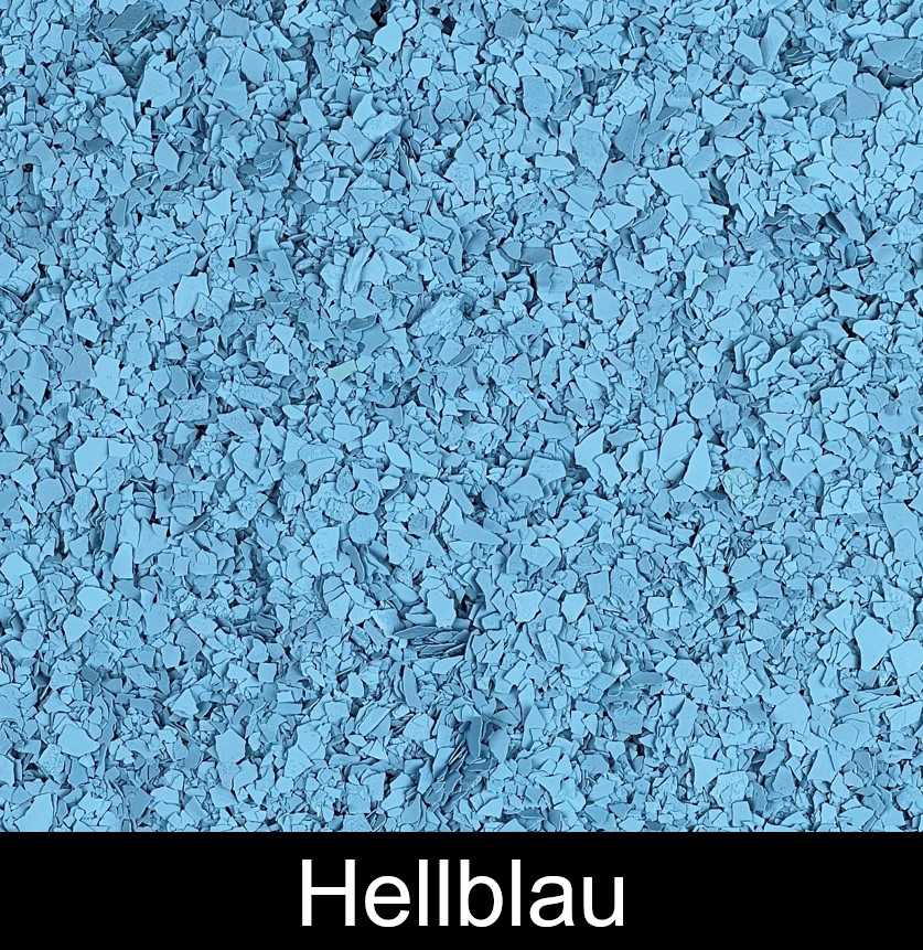 Farbchips Hellblau