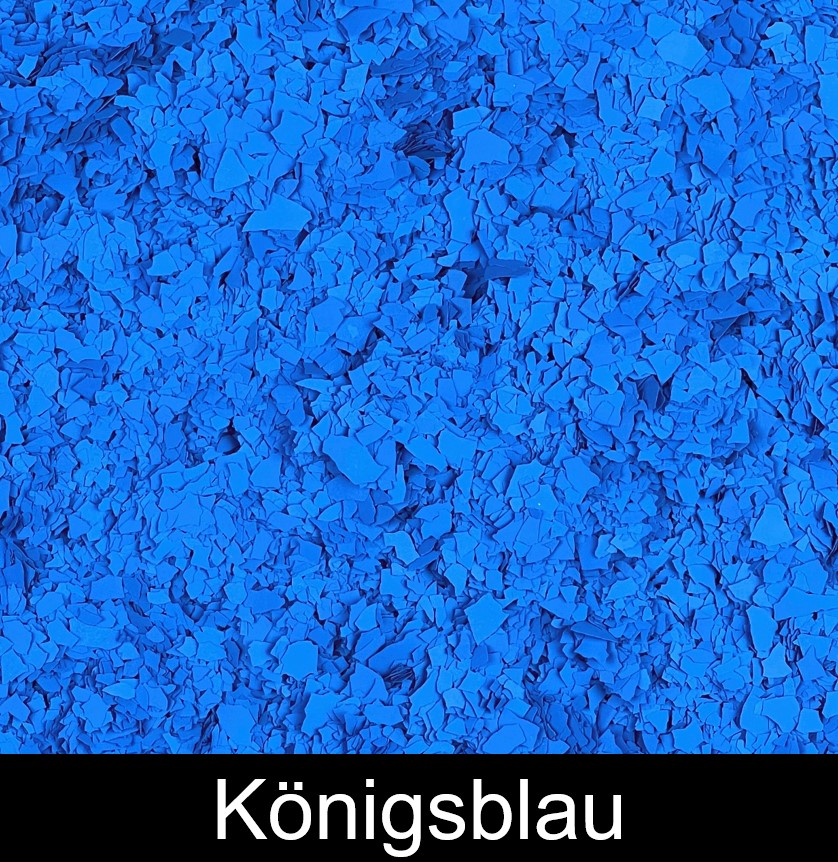 Farbchips Königsblau