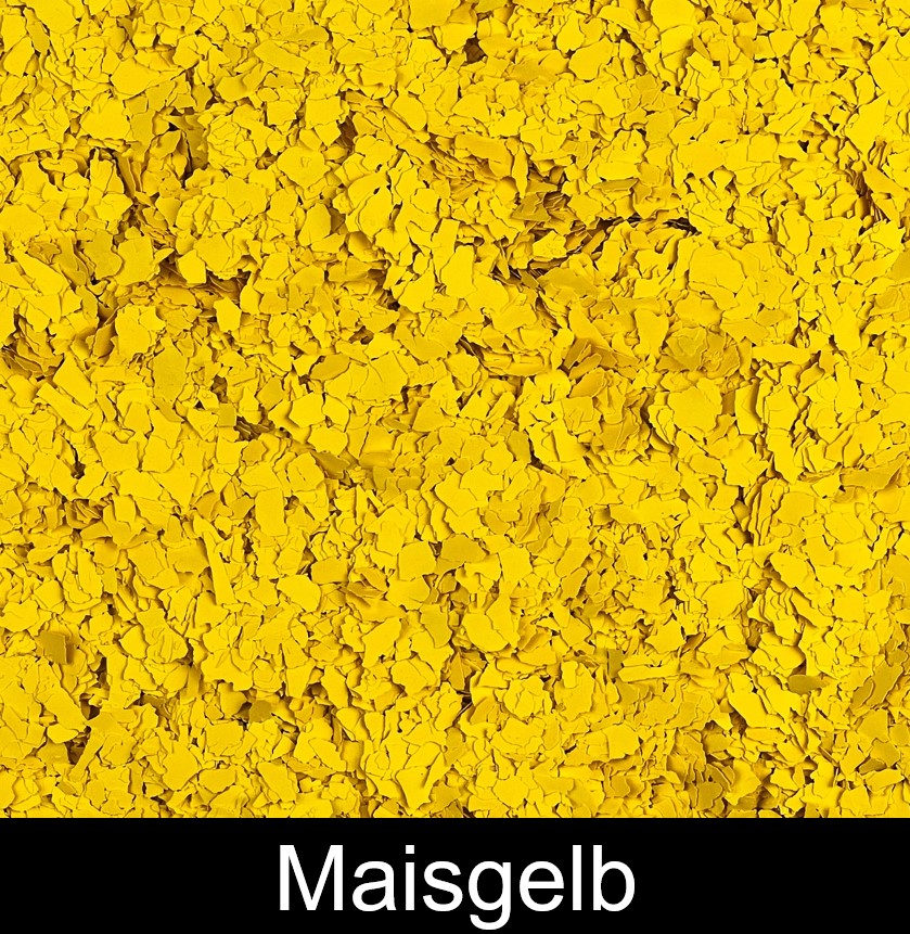 Farbchips Maisgelb