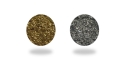 Metallic-Chips in gold & silber